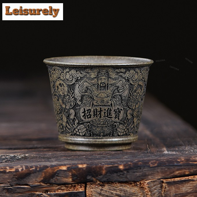 Japanese Pottery - HOYIHM 135ml Yixing Zisha Stein Gelbe