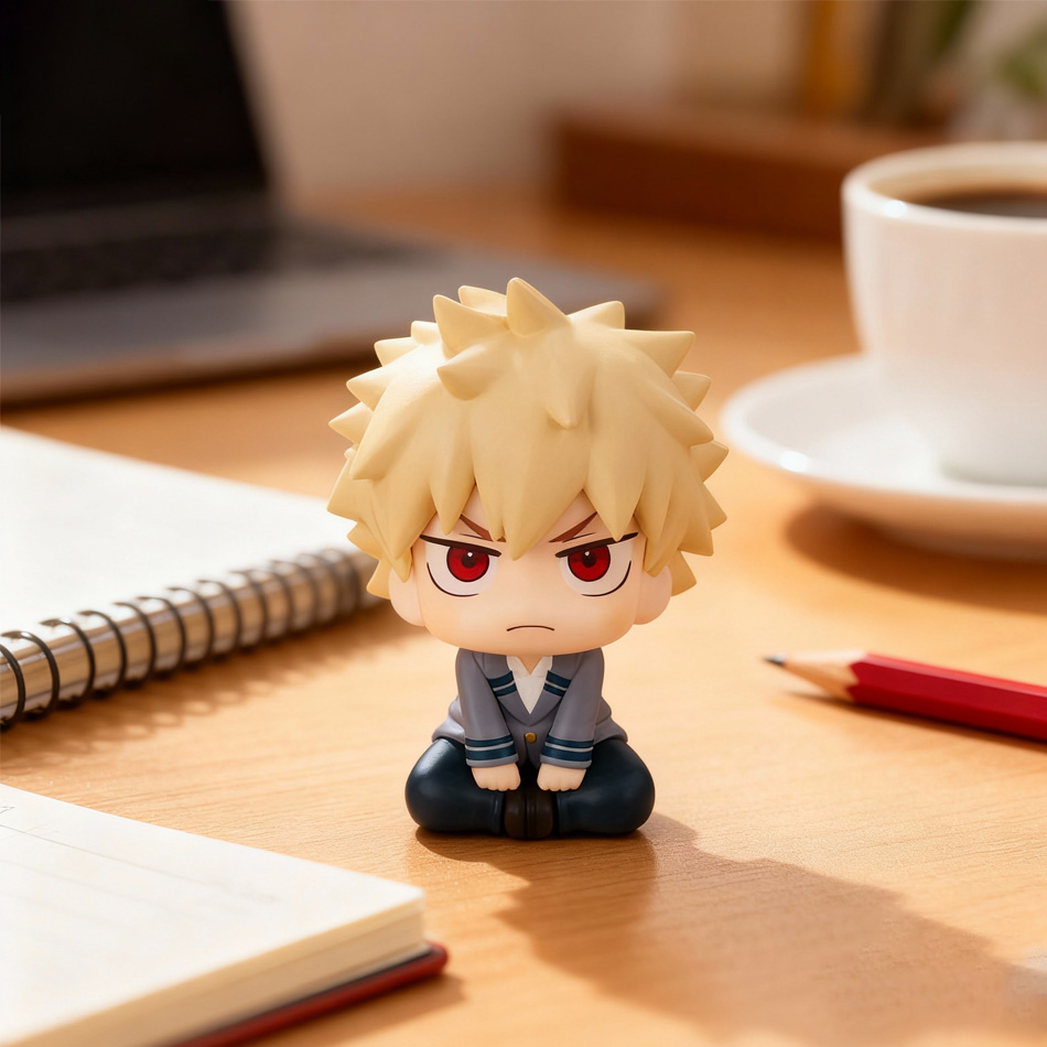 Furoshiki - Bestseller! Supersüße PVC-Figuren im Academy-Stil von