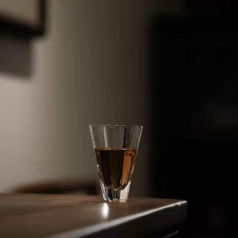 Japanese Tea - Japanischer Glas-Teekelch 50ML, Handgefertigter Sake-Becher, Bar-Verkostungsglas,