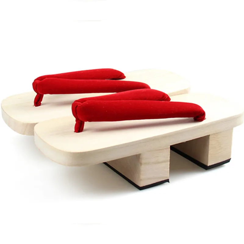 Geta Wooden Sandal - Cosplay Schuhe Damen Doppel High Heel