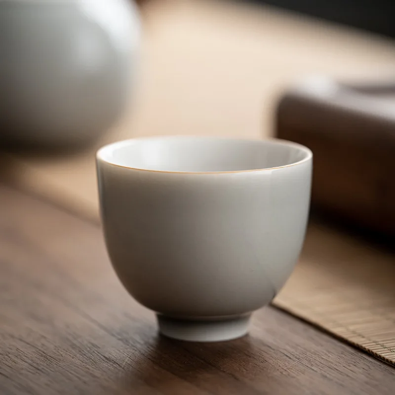 Eis Grau Glasur Tasse Japanisc – Japanese Pottery Bewertung und Preis