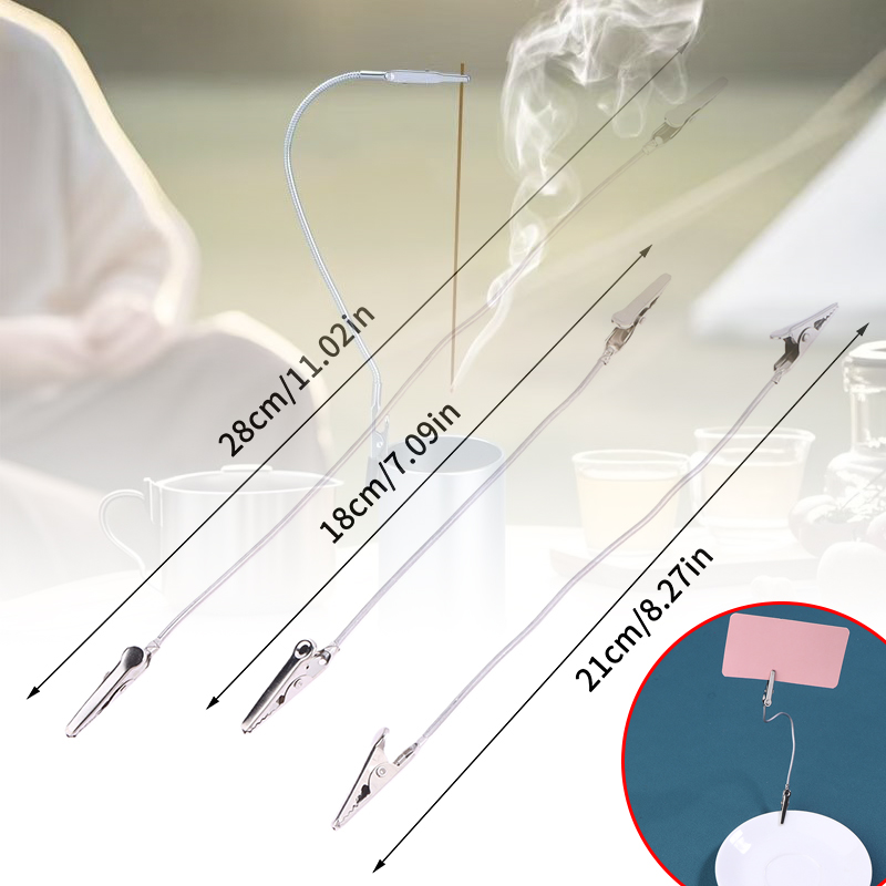 10Pcs Doppelköpfige Metall Wei – Incense Holder Bewertung und Preis
