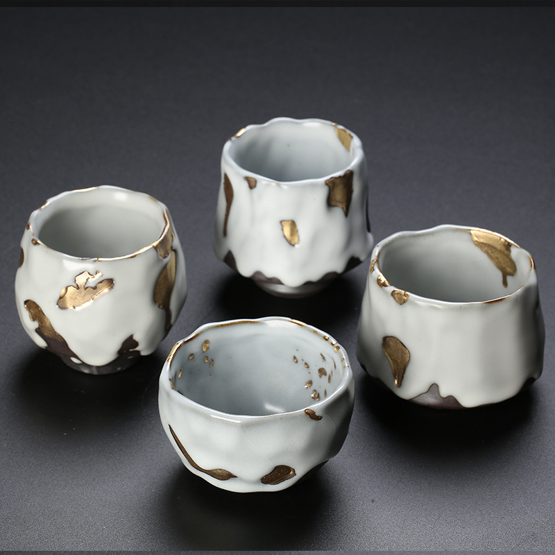 Shino Ware Vergoldetes Handgef – Japanese Tea Bewertung und Preis